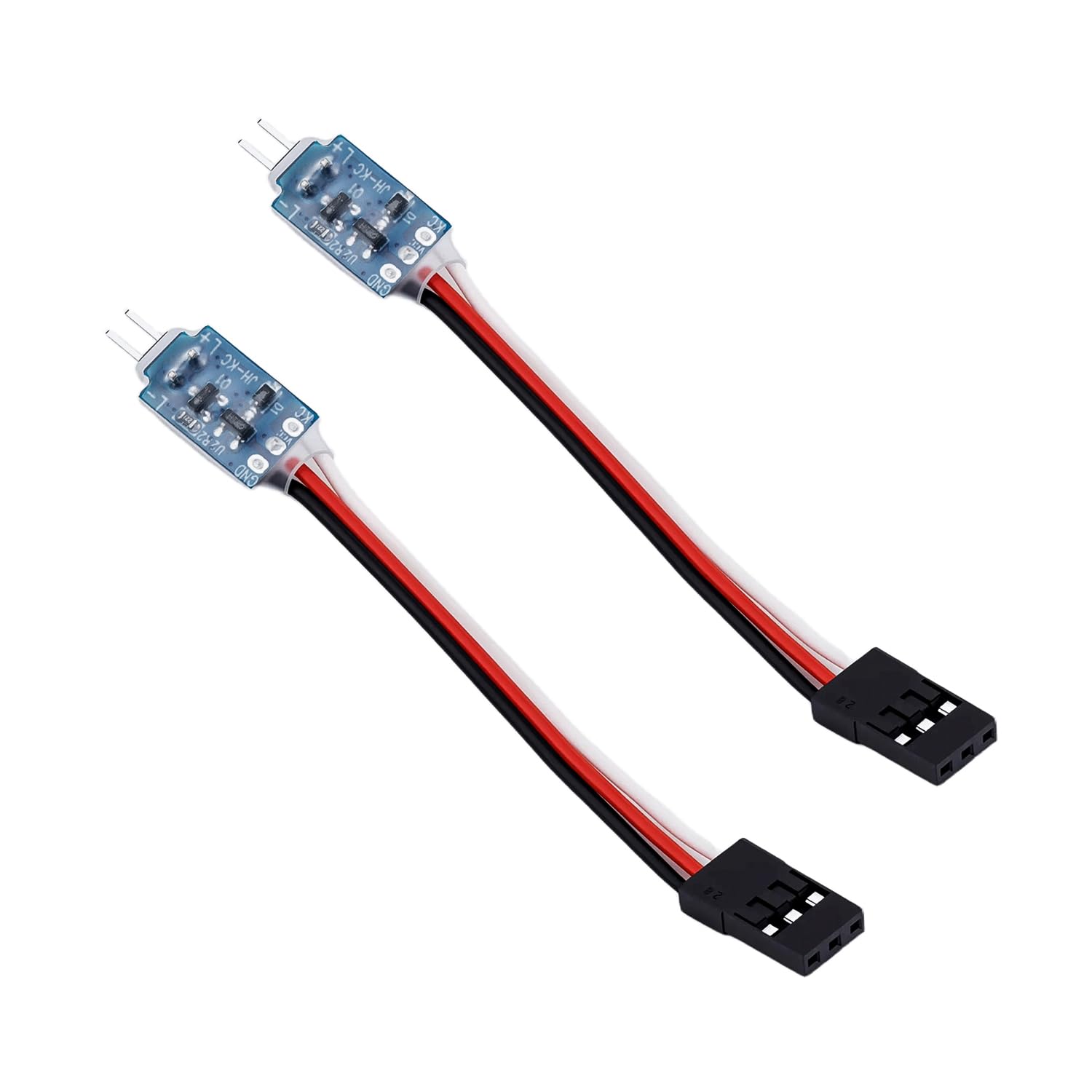 Interruptor LED CH3 para coche RC y drones con 4 efectos de luz 6