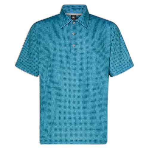 Polo camouflage quadrillé Oakley Grid Camo pour homme en maille respirante