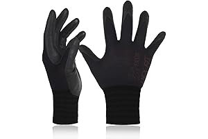 DEX FIT Premium Nylon Nitrile Work Gloves