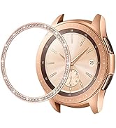UKCOCO Lünettenring Kompatibel mit Samsung Galaxy Watch 42mm - Metalluhr Lünettenring Smartwatch ...
