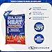 Blue Heat Snow & Ice Melter, Heat-Generating Pellets, Non-Staining Melt, 50 Lb Bag - Ice Remover for Driveway, Concrete, Sidewalk, and Outdoor Spaces