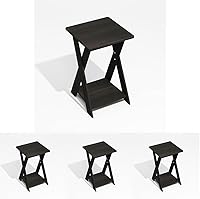 Vista 12 de FURINNO - Mesita auxiliar de diseño sencillo