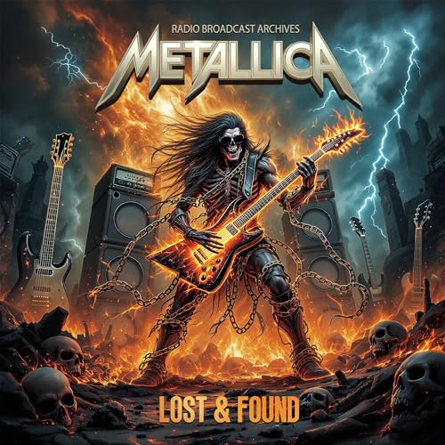 New Release Audio Product - VINYL - LOST & FOUND / RADIO BROADCAST ARCHIVES (TRANSPARENT VINYL) by METALLICA