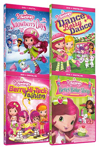 Strawberry Shortcake Pack 1 (Snowberry Days / Dance Berry Days / Berry Hi-Tech Fashion / Berry Bake Shop)