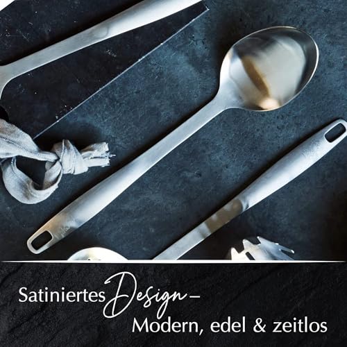 Küchenhelfer Set aus Edelstahl von Stanley Rogers 6 Teile