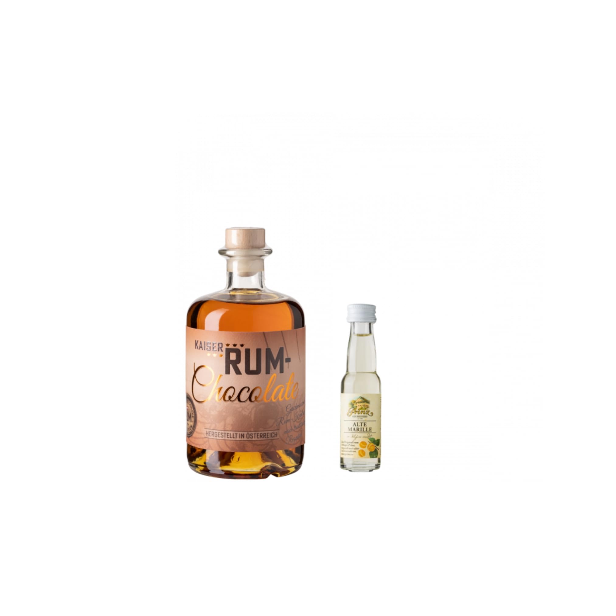 Prinz Rum Chocolate 0,5 l + 1 Prinz Alte Sorte Probe 0,02l