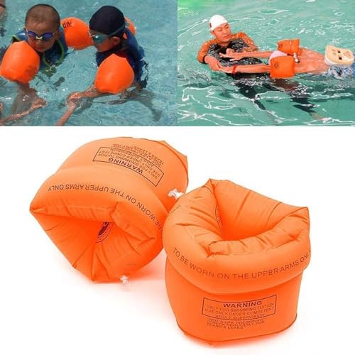 Image of Swimming Arm Bands for Kids Adults | Arm Floats | Swim Wings | Swim Float Band | Floater Sleeves Swimming Rings