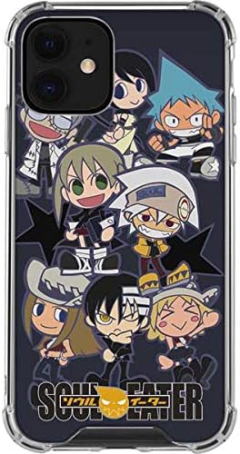Skinit Clear Phone Case Compatible with iPhone 12 Mini - Officially Licensed Soul Eater Characters Design