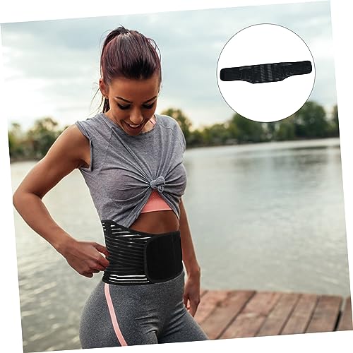 Faja lumbar deportiva con soporte y correas ajustables L miniatura 4