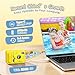 Kids Camera Waterproof - Underwater Camera for Kids, HD Digital Camera for Toddler with 1080P Video Recording, Ideal Christmas Birthday Gifts for Boys Girls Age 3-12 with 32GB Card (Yellow)