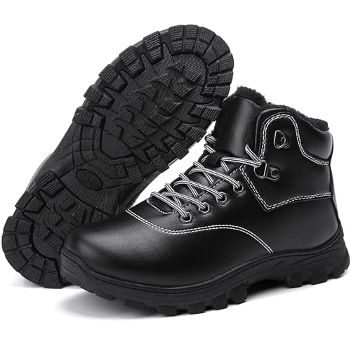 ricema Winterschuhe Damen Herren Winterstiefel Warm Gefüttert...