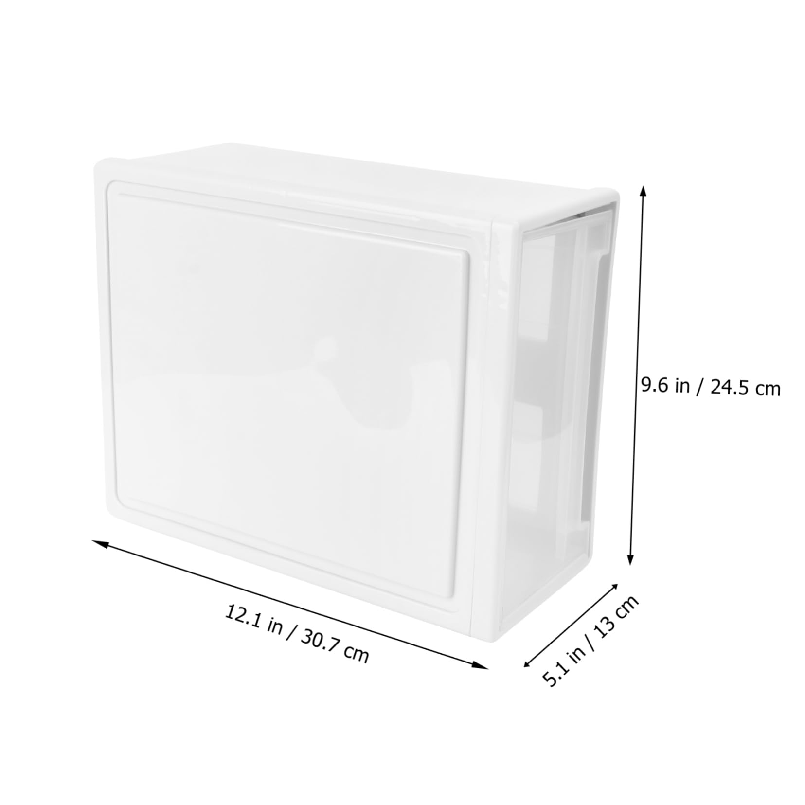 Mini pudełko do przechowywania upominków dla fanów szuflady na ubrania i buty szare plastikowe etui do przechowywania z pojemnikami do układania w stos i koszem do przechowywania sprzętu