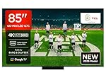 TCL 85Q7C QLED Mini LED Fernseher, 85 Zoll, 4K HDR Premium, Dolby Vision IQ & Atmos, Smart TV mit Google TV, Bang & Olufsen 6.2.2 Sound, 144Hz VRR, AMD FreeSync Premium Pro, HDMI 2.1, AirPlay 2