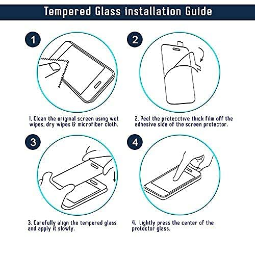 Image of DPJ Tempered Glass for iPhone 12 Pro Max (6.7 Inch) With Installation Kit | Military-Grade Gorilla Screen Protector | Edge to Edge Coverage |9H Hardness |Bubble-Free | Case Friendly | [Pack of 1]