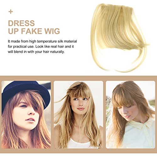 Minkissy Bangs Cabelo Clipe Em Bangs Extensões de Cabelo Humano Bangs Hairpieces para Festa E Diaria