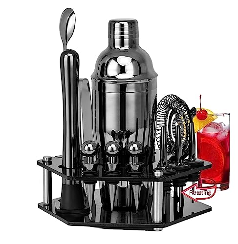 Set de Coctelera y Accesorios de Barra 750ml Acero Inoxidable