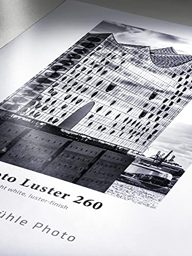 Hahnemühle 10641933 papier do rysowania zdjęć, 260 g/m², DIN A2, 420 x 594 mm, jasny biały