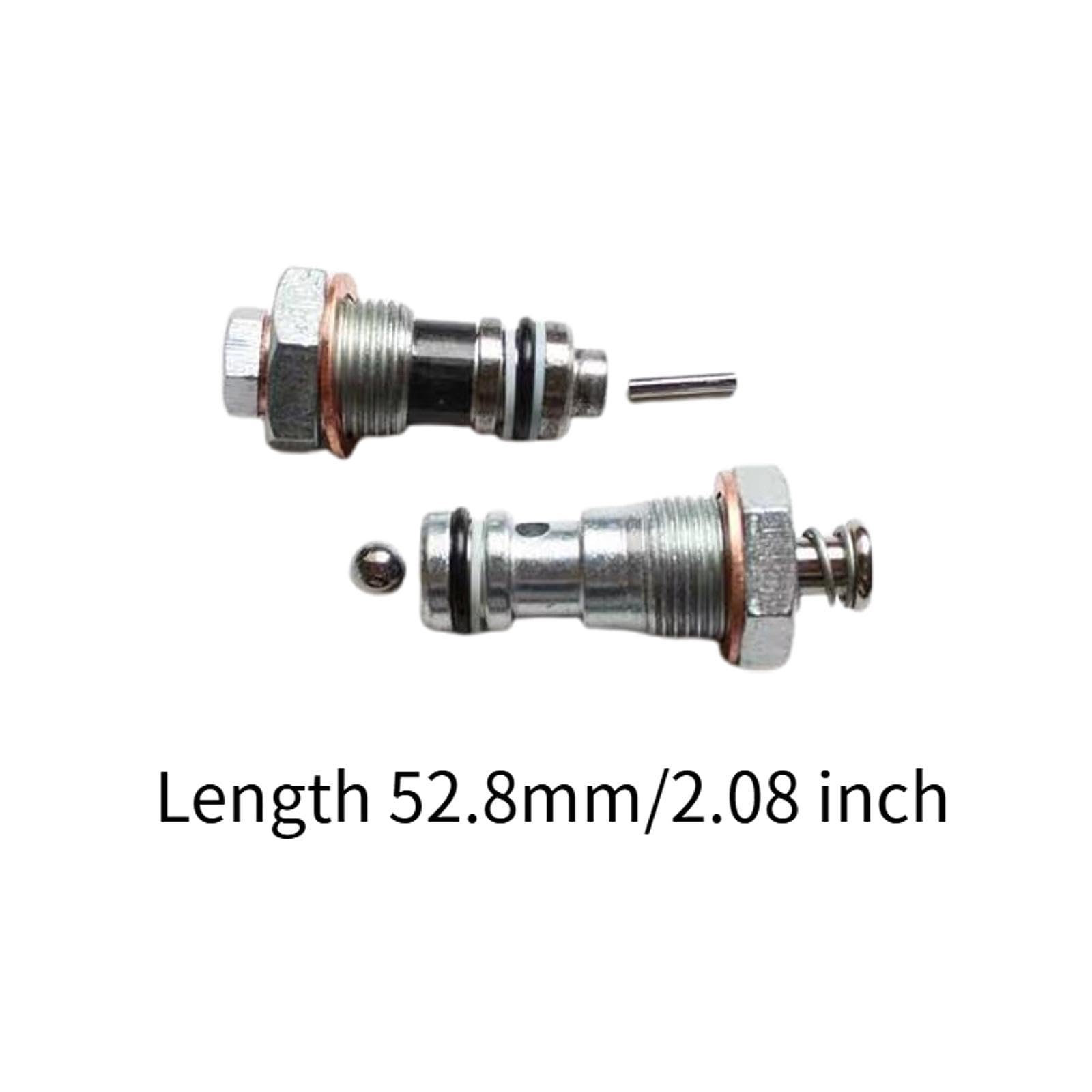 Sharplace Raccords de transpalette hydraulique pour kit de réparation de chariots élévateurs à tiroir de valve avec bague d'étanchéité Composants de chariot