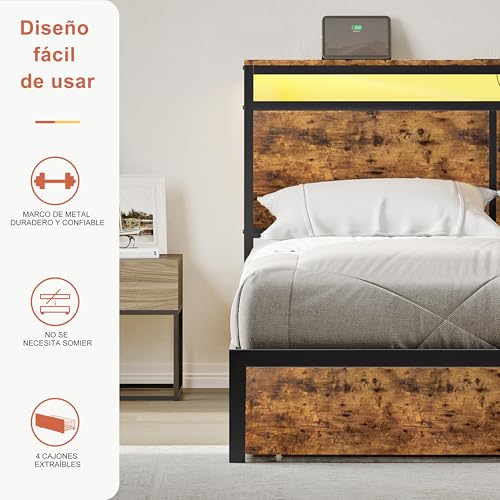 Lista de Base para Colchon King Size Top 5. 24 Base para Colchon King Size marca HOMELYA (3)
