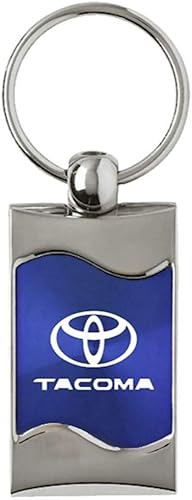 Au-TOMOTIVE GOLD Llavero rectangular de onda para Toyota Tacoma