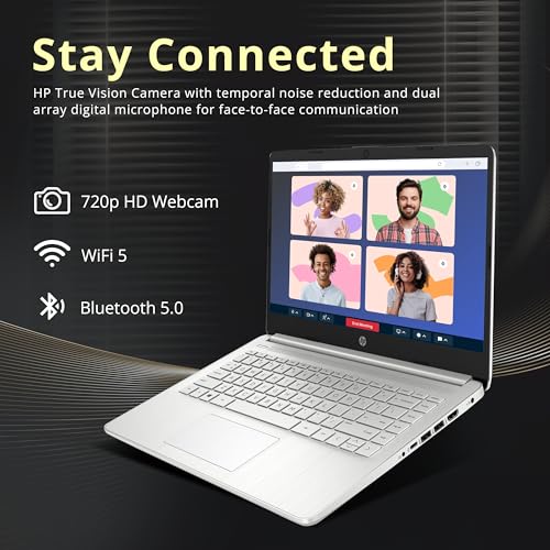 HP Laptop 14" FHD Ryzen 3 16GB 1TB SSD Plata miniatura 4