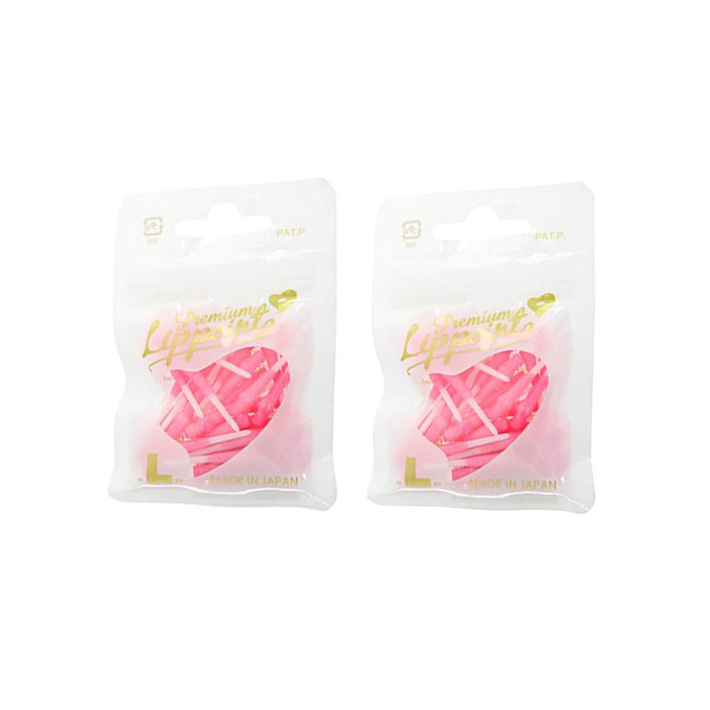 Pointes de fléchettes 2BA standard souples LSTYLE rose dégradé bicolore
