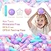 Heopeis Ball Pit Balls Stars Hearts Strip Shapes for Toddlers - 50 150 200 500 Plastic Toy Balls for Boy Girls Ballpit Play Tent Playhouse, Kids Pool Water Toys, Birthday Party Decorations