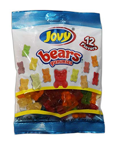 Jovy Bears Gomitas 12 Sabores 6oz miniatura 1
