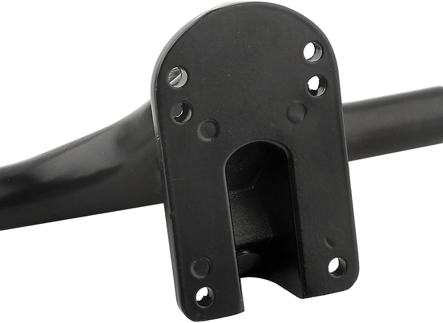 MS3101 Black Aluminium Alloy Skateboard Bracket, Longboard Truck, Round Hollow Thicken Base with Shock Absorbers, Casting for Enhanced Stability and Performance,