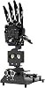 Robot Hand with Micro: Bit V2 AI Bionic Robot Hand 5 Finger Single Movement Mechanical Arm DIY Smart Robot & Engineering Kit Science Coding Programming Set