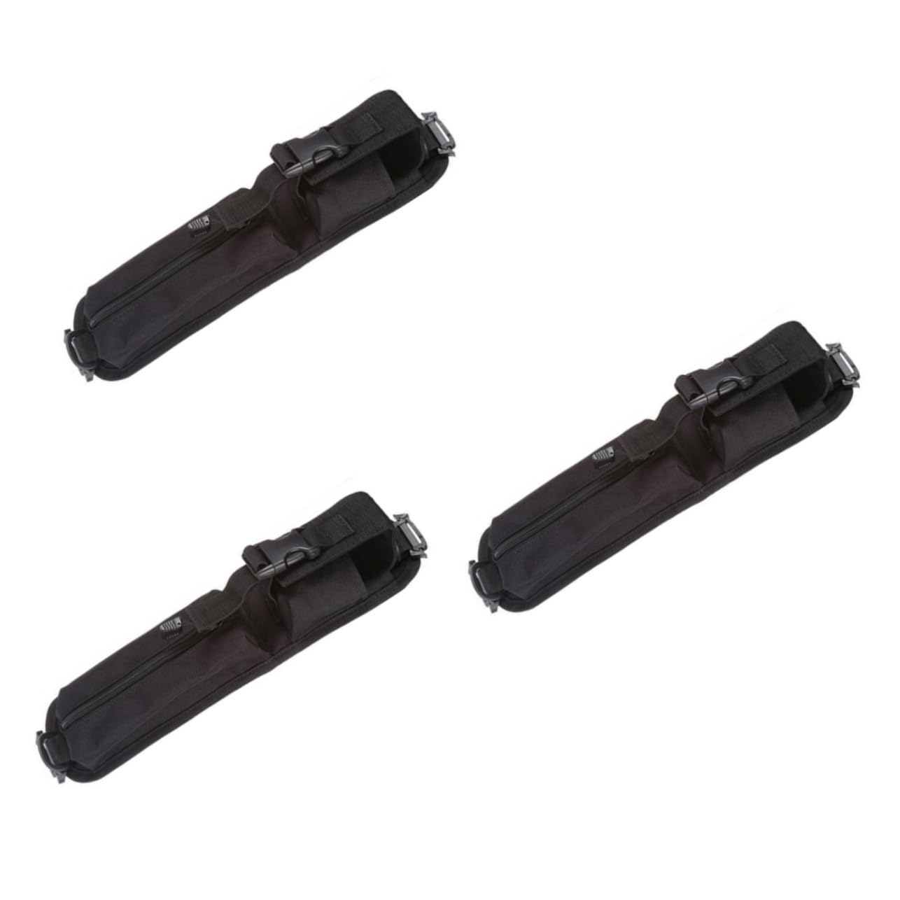 Yardwe 3piezas Bolsa De Accesorios De Primeros Auxilios y Duradera Para Actividades Al Aire Para Camping y Senderismo Negro