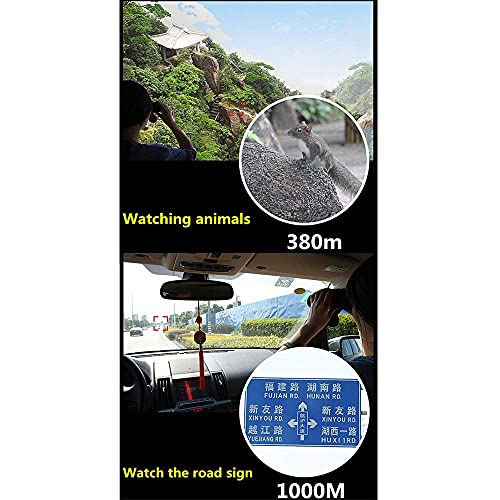 Monocular 8X25 portátil prismático con lente FMC resistente al agua miniatura 7