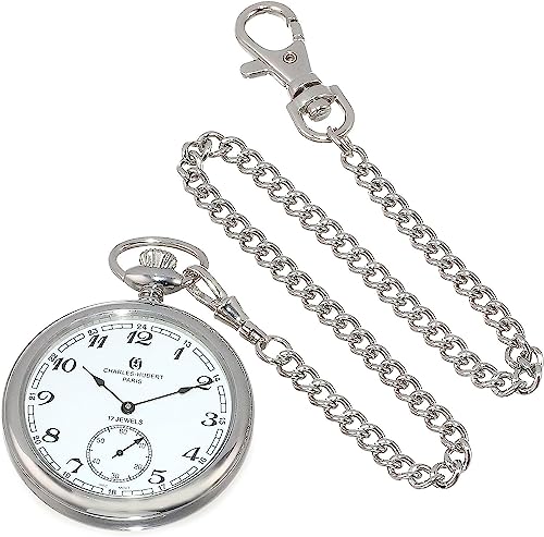 Image of Charles-Hubert, Paris Open Face Mechanical Pocket Watch