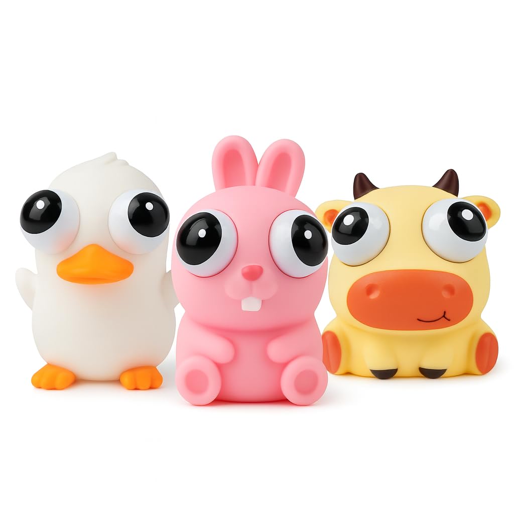 Sensory Squeeze Toy A Forma Di Raviolo – Set Di 3 Palline Antistress Morbide, Gioco Sensoriale Per Bambini E Adulti, Ideale Per Viaggi, Scuola E Relax