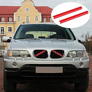 Merisny Front Grille Insert Trims for BMW Accessories, 7 Color M Sport Style Grill Stripes Fit for BMW F20 F21 F22 F23 F30 F31 F32 F33 F34 F36 F44 F45 F46 G11 G12 G30 G31 G32 G38 GT