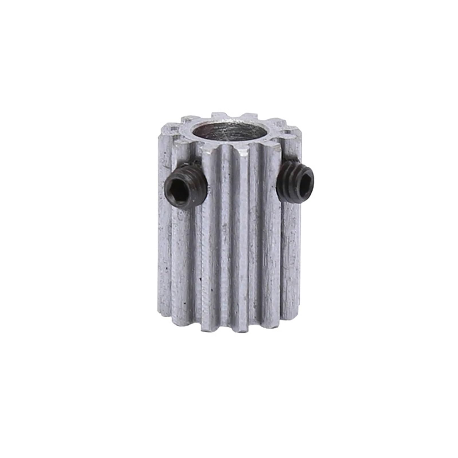 Bevel Gear Pinion Hardware Mechanical 2 Pcs 1M12T Spur Gear Bore Size 4 Mm Mini Motor Gear Low Carbon Steel Material Metal Gear for Motor