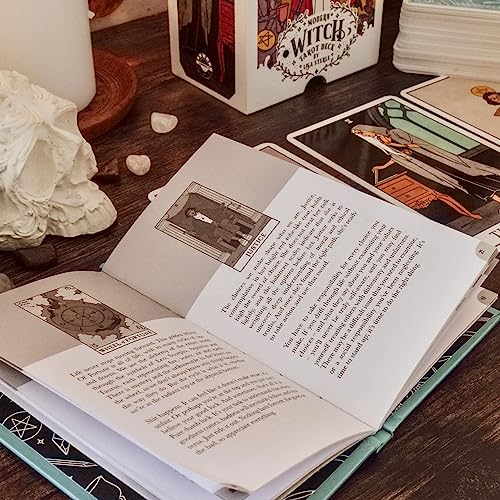 Image of DUNGRANI ENTERPRISE Tarot Card Game 78 Pieces Modern Witch Tarot Cards Decks for Beginners, Classic Traditional Standard Tarot Deck Fortune Telling Game Divination Tools for Adults (Modern Witch)