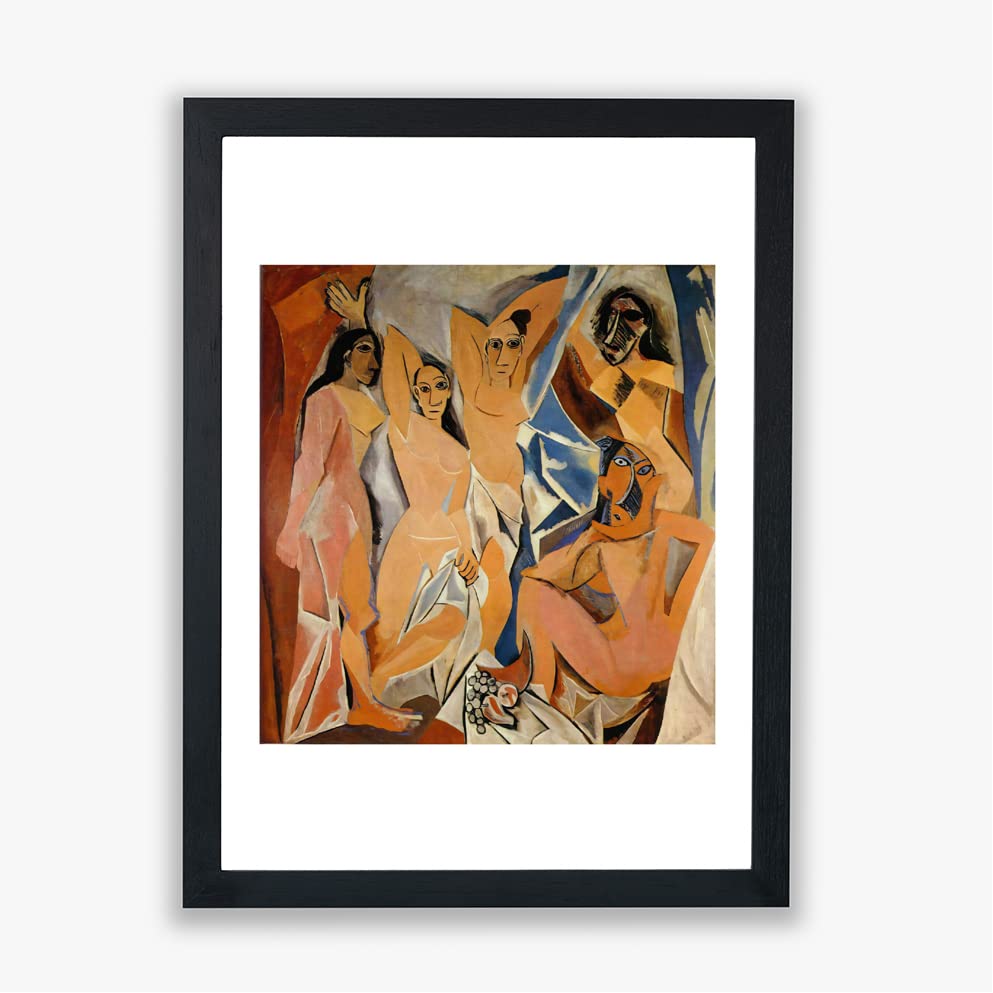 Póster de Picasso para salón, lámina grande de Les Demoiselles d'Avignon para colgar
