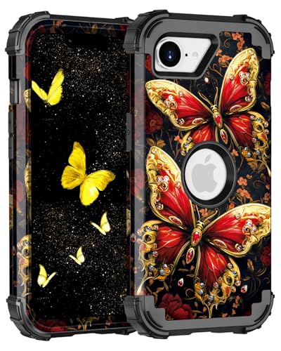 Coque iPhone 16e phosphorescente Casetego antichoc PC et TPU