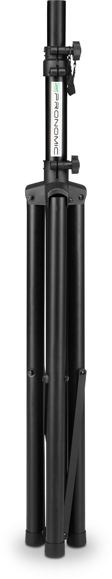Pronomic C-208 MP 8" Set Casse Passive Con Supporti - 2 casse passive 2 vie incl. stativi per diffusori in acciaio - Capacità: 150 Watt (RMS) ciascuna - Impedenza: 8 Ohm - Max. SPL: 120 dB - Nero