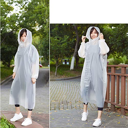 Veste de poncho de pluie imperméable léger réutilisable adultes enfants
