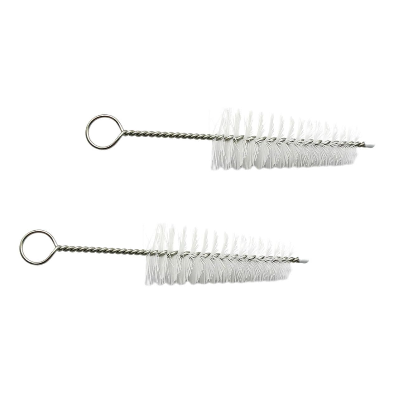 Gatuida 2pcs Saxophone Cleaning Brush Set Nylon Sax Sound Hole Brush for Saxophone Supply