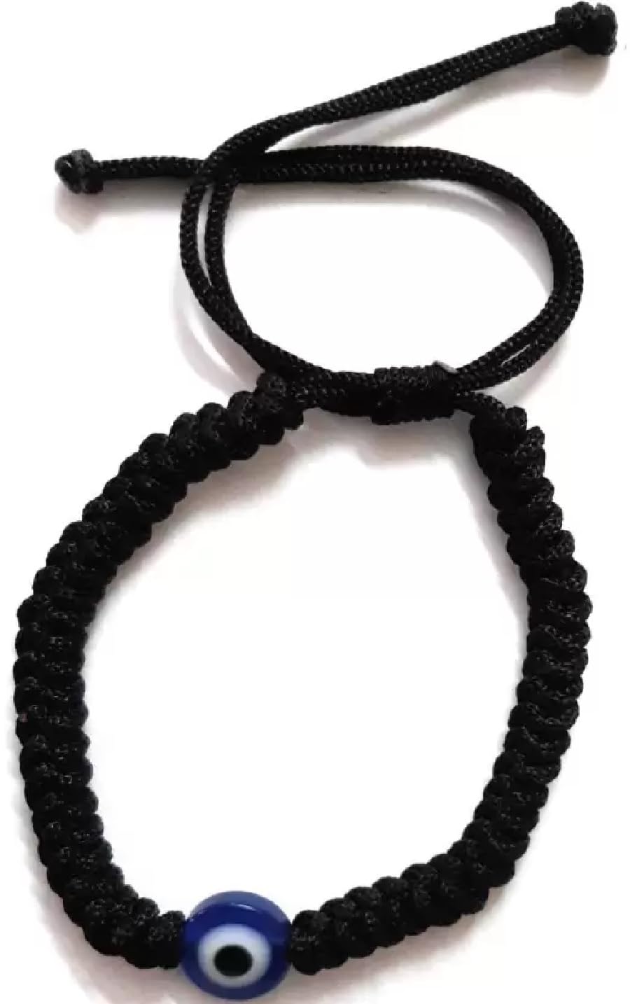 MANMORA New Black Thread Evil Eye Bracelet For Girls | Womens | Mens | Boys | Pack Of 1 (B0CKQZNQPP) Amazon Price History, Amazon Price Tracker