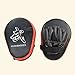 Forfar Punching Mitt PU Boxing Pads Training Punching Mitt Avec 5 Finger Slots Pour la pratique de la condition physique