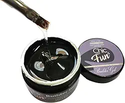 Builder Gel LED/UV Gel Construtor Alongamento Unhas (20ml Transparente, x1un)