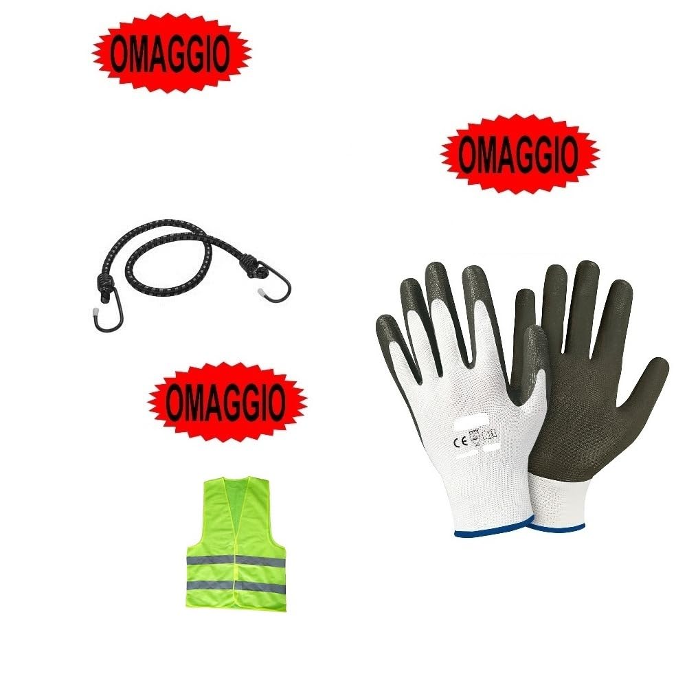 CRIC PER AUTO DA 2 TONNELLATE+CHIAVE A CROCE PER SVITARE BULLONI AUTO COMPATIBILE CON SUZUKI IGNIS CRIK A PANTOGRAFO CON CRICCHETTO E CHIAVE INGLESE KIT AUTO SOLLEVAMENTO PNEUMATICI