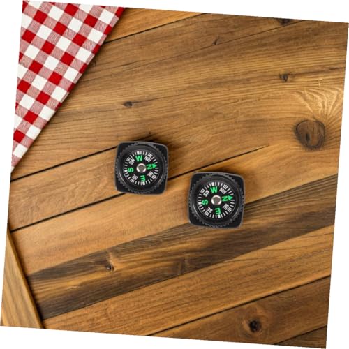 Cabilock 25 piezas Mini Brújula de Pulsera Herramienta de Navegación de Alta Precisión para Excursionismo, Camping y Uso de Emergencia miniatura 5