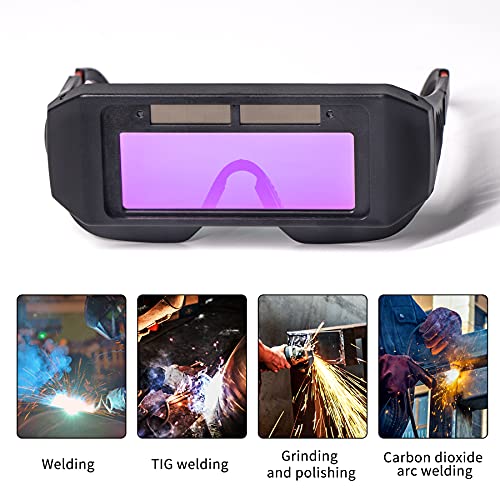 T TOVIA Solar Powered Welding Goggles