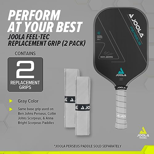 Image of JOOLA Pickleball Paddle Replacement Grip Tape - Wrap for Pickleball Paddle - Moisture Wicking Surface & Comfort - Handle Wrap for Use with Small Grip & Overgrip