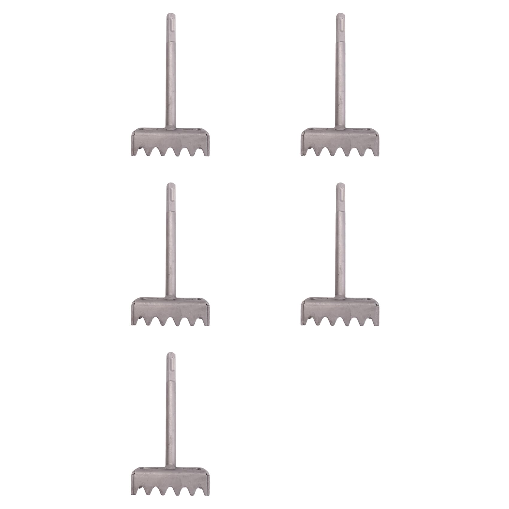 Jnchdghwa As Shown Sds Plus Square Hole Cutter For 86-Type Electrical Junction Boxes, Heavy-Duty Concrete Wall Punch Tool 5 Pack